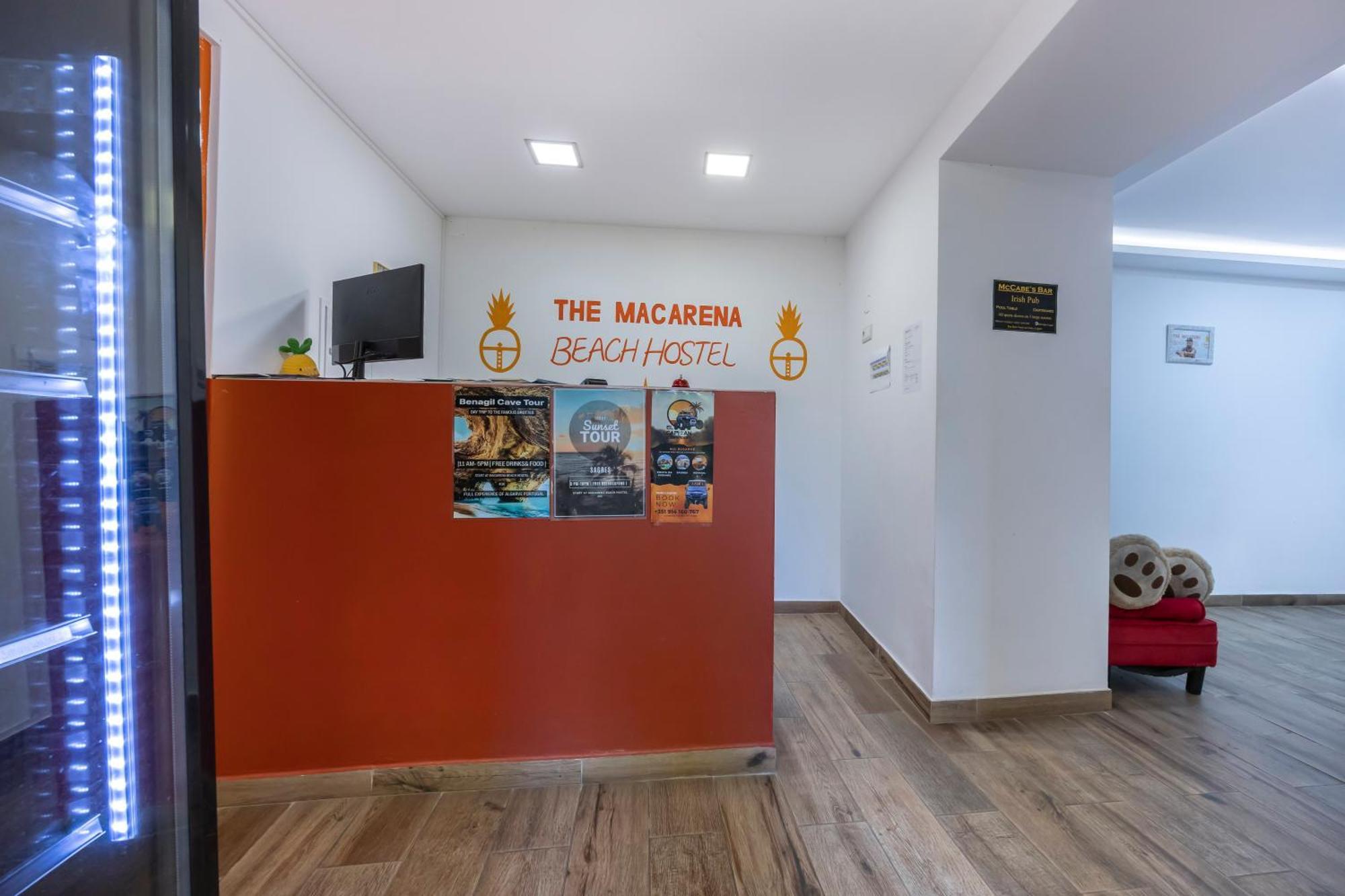 The Macarena Beach Hostel Lagos Esterno foto